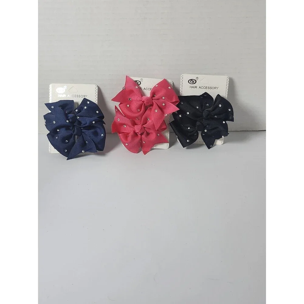 Lot Of 6 Hair Bows